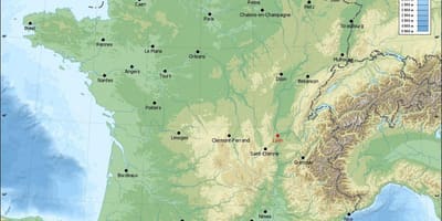 Лион франција мапа на градот